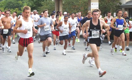 Start of the 10k race.