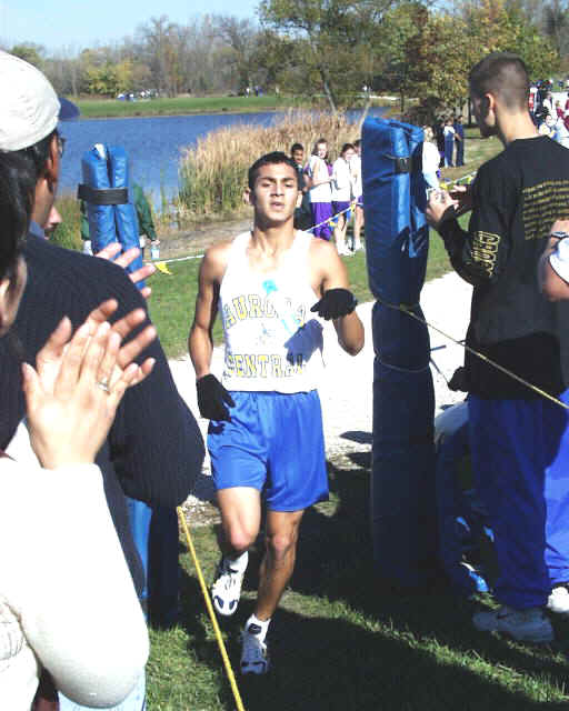 Jeff Cintron of Aurora Central Catholic H.S.