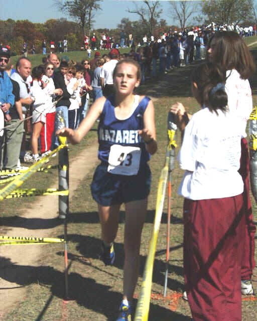 Katy Clune of Nazareth Academy.