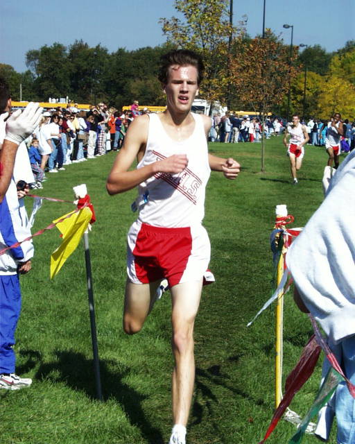 Ben Zeigler of Naperville Central.