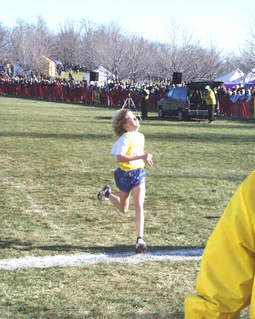 Kristen Arnold of the Front Range Striders TC, Parker, CO.