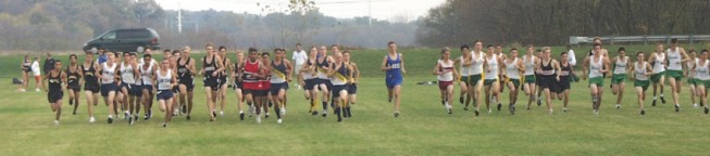 Start of the Boys Varsity.