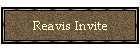 Reavis Invite